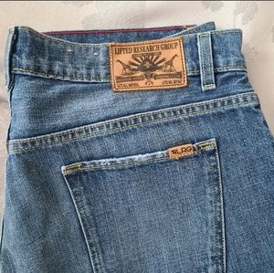 NWOT Lrg brand true straight denim jeans size 36